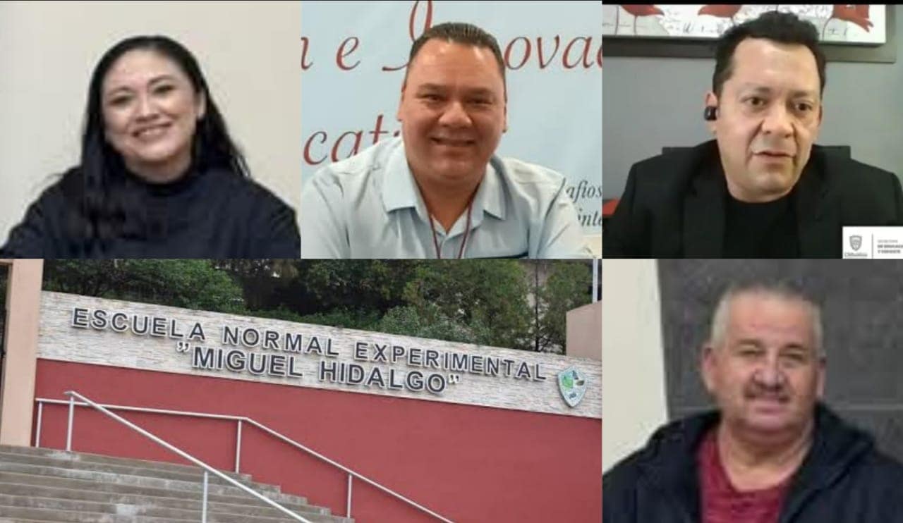 Hasta cuatro ternas, tres del equipo actual y una no afín, concurren a puestos directivos de la Normal Experimental de Parral; mañana será el relevo y Cecilia Aldaz entrega entre eventos y señalamientos
