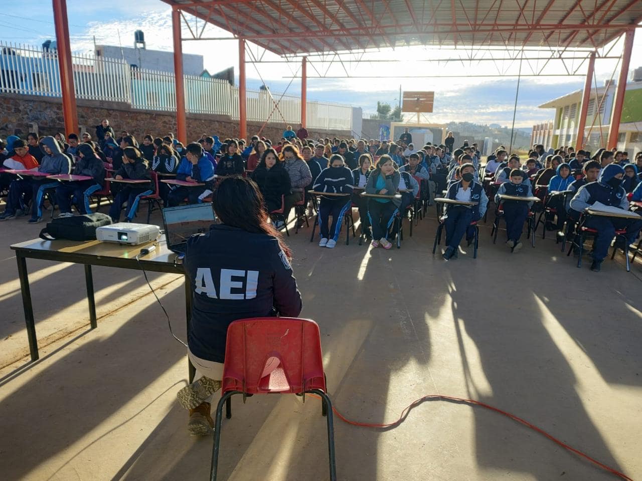 Concluye semana de intervenciones de “Fiscalía en tu Escuela” en Parral