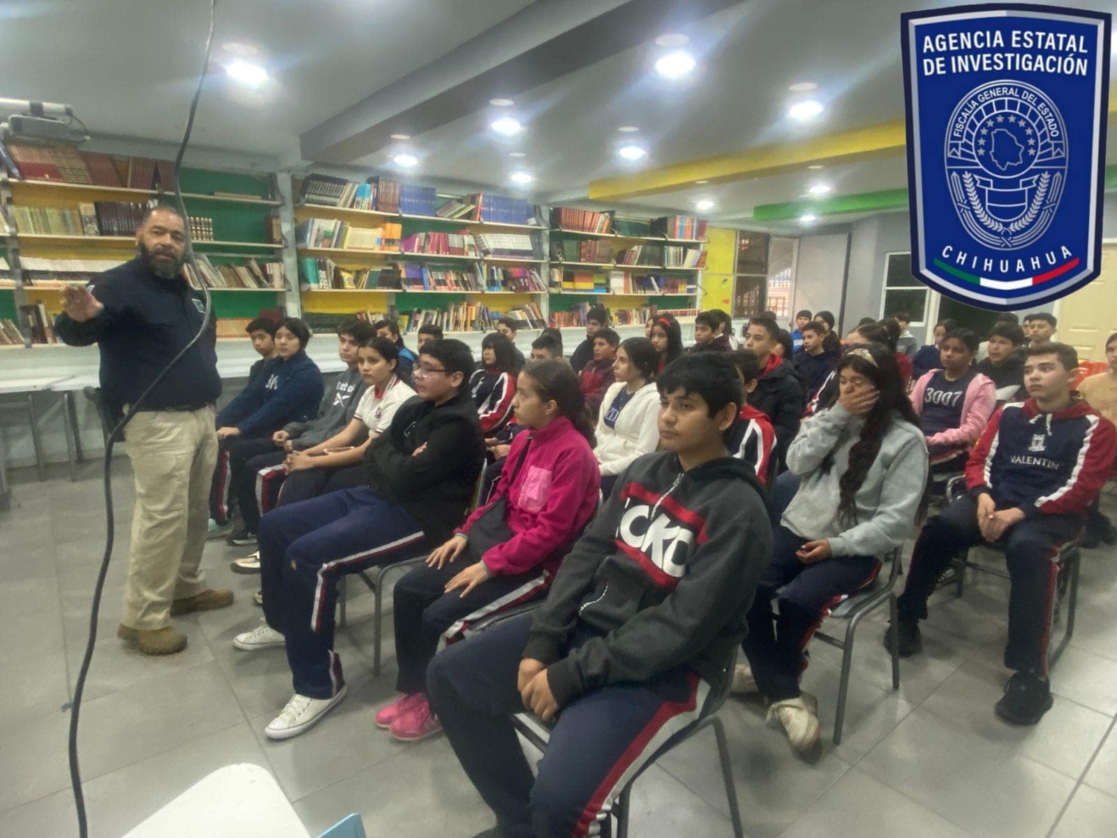 Continúa GOECHI jornadas de intervención en Secundaria Valentín Gómez Farías